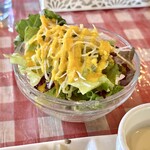 花・ふらんす食堂やまもと - 定食のサラダ