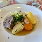 花・ふらんす食堂やまもと - 和牛ホホ肉とたっぷり野菜のポトフ定食(\1,950)