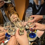 みやこんじょ - スパークリング、みんなであっという間に完飲