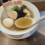 麺屋 誠 - 【煮干しそば（塩）＝スープ】