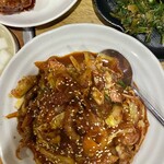 韓国家庭料理 扶餘 - タコ炒め