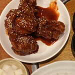 韓国家庭料理 扶餘 - ヤンニョムチキン