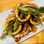 居酒屋 ほがら家 - イカゴロ炒め