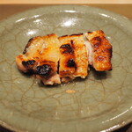 割烹さいお - 地鶏もも肉粕漬け