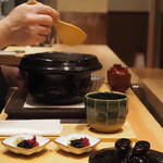 割烹さいお - 炊きあがり