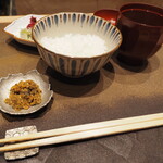 割烹さいお - 福井県産こしひかり