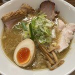 麺屋 一八 - 鴨ネギみそチャーシュー