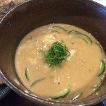 魚山亭 - 冷汁定食1200円の冷汁