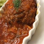 ブラックブラウン - 手ごね煮込みハンバーグ280円