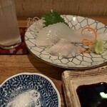 五蔵六富 - イカ刺刺身