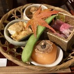 志じみ茶屋 湖舟 - おばんざい４種
