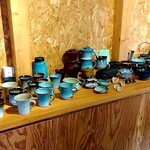 カフェ コフェル - 玄関に