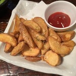 炭火焼きと創作酒肴 粋 - フライドポテト