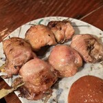 炭火焼きと創作酒肴 粋 - ジャンボもも串