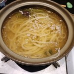 やっちろ - 締めのうどんをイン