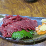 にく友食堂 - 馬刺し