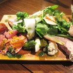 いろいろ前菜の盛り合わせ