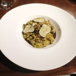 レストランユニック - アワビとトリュフのリゾット　