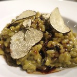 アワビとトリュフのリゾット　