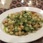 インド料理 パリワル - チャナサラダ(¥540)