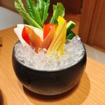 京出汁おでんと旬菜天ぷら 鳥居くぐり 横浜店 - 