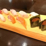 SHARI THE TOKYO SUSHI BAR - お任せ握り12貫