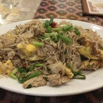 インド料理 パリワル - デザートは、また食べたい！と思っていたチキンフライドライス(¥1,080)