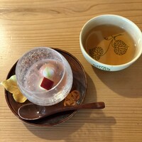 からすみ蕎麦 月と松 - 甘味