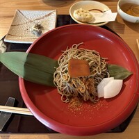 からすみ蕎麦 月と松 - からすみ蕎麦