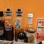 やっぱりステーキ  - 卓上調味料。衛生うんぬん