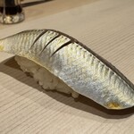 鮨 にし岡 - 小肌（熊本・天草）　◎