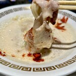 鯛白湯らーめん ○de▽ - 