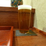 生ビール。
