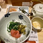 だし茶漬けえん - 料理写真:明太子と高菜　890円