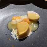 明寂 - ★9ボラの源平和え 赤と白　