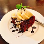 パルファン - チョコバナナのショートケーキ