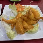 横浜飯店 - エビマヨ、衣サクサク。