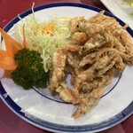 横浜飯店 - 海老の唐揚げ、おつまみに。