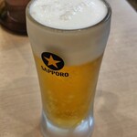 らぁ麺たけし - 生ビール