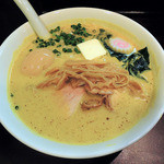 おおぜき中華そば店 - 【限定】味噌カレー牛乳そば（850円）