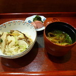 徳うち山 - 食事全体はこんな感じ。