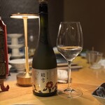 六本木 大皿焼肉 老中 - 日本酒グラス