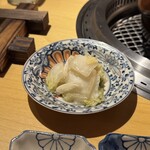 六本木 大皿焼肉 老中 - 白菜林檎酢漬け
