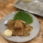 焼鳥 八功堂 - エイヒレの炙り