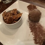 レトノ - 同じく食べられなかったデザート。くやしいのうくやしいのう。