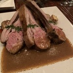 レトノ - ラムチョップの対戦車障害風。人生で最も美味しいラムチョップでした…。