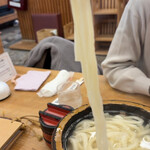 大正庵釜春本店 - 麺が長ーい。