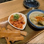 ろくでなし - 前菜3種盛り