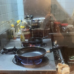 わしょく亭 - 厨房