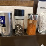 麺屋 169 - 卓上調味料類